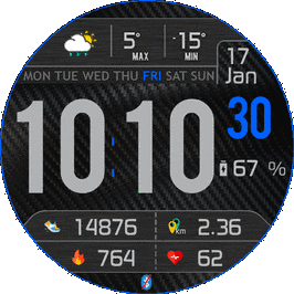 MULTI COLORS CARBON FOCUSED 2