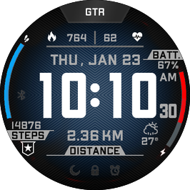 Trainer Blue Background Test