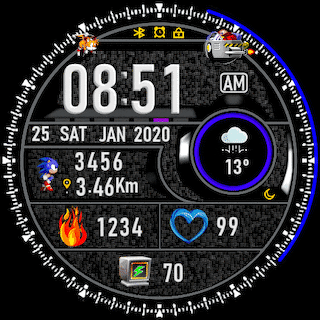 Sonic run with animation ( Test )