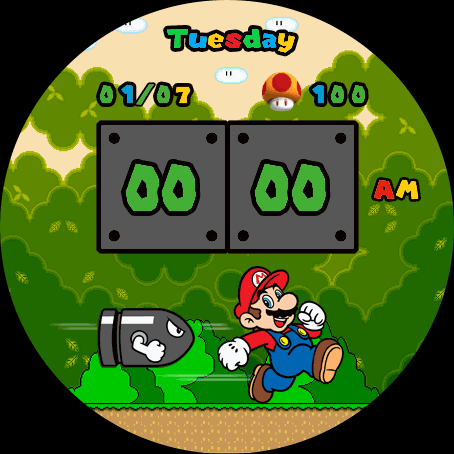 Super Mario Eng remake by Hall