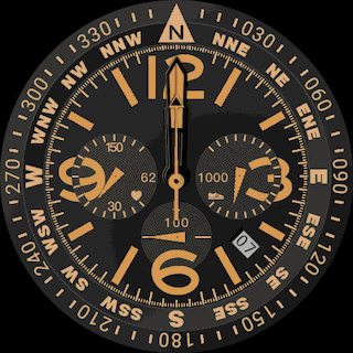 Timberland Campton Black/Orange