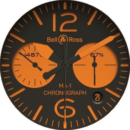 Bell & Ross BR 03-92 MA-1 Chronograph Concept