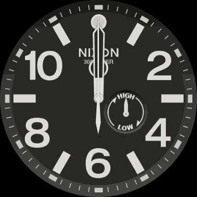 NIXON 51-30 Tide Black