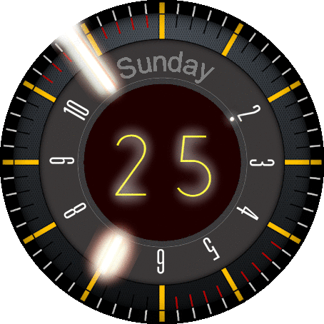 neon analog with digital