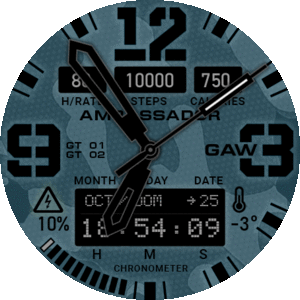 Ambassador(Blue,Green and Orange)