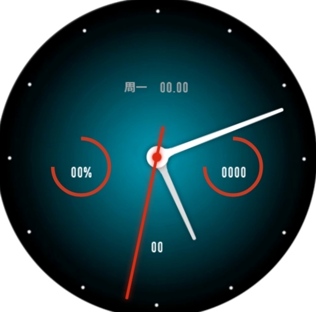 Black & Red & Turquoise