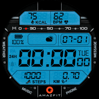 MD112 Blue and Colorful Numbers