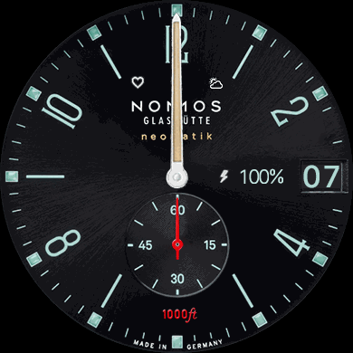 Nomos Tangente Sport with Activities