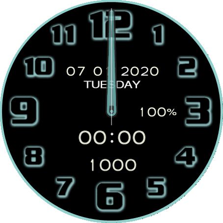 Analog Dark Fluorescent