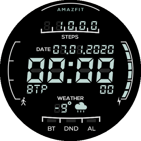 Classic Digital GTR Orange and Neon