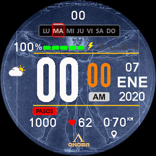 DAVINCI V4 BLANCO NARANJA DIGITAL