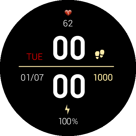 Gtr Aod digital dial