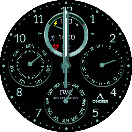 IWC V3 AZUL TURQUESA