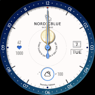 NORDICBLUE_Snowfox Edition - 5 Colors 42mm