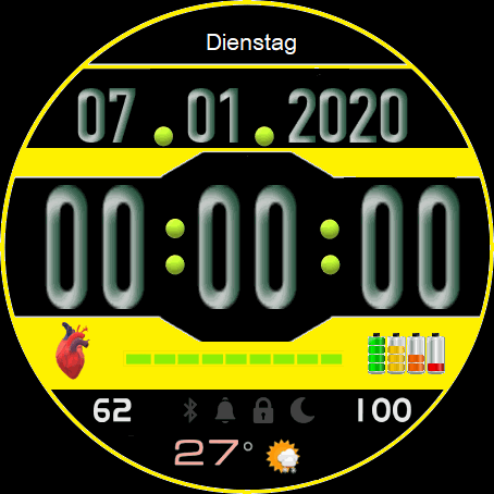 Digitales Watchface