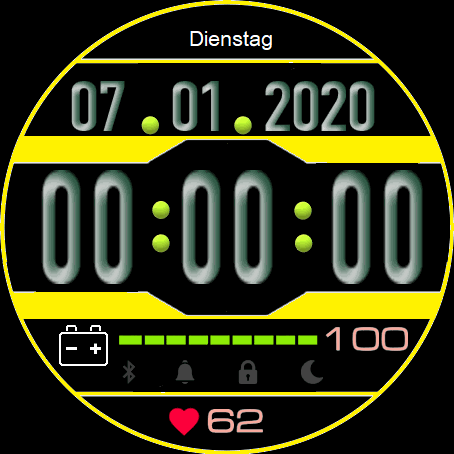 Digitales Watchface