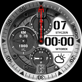 Black Hawks X500 White PL