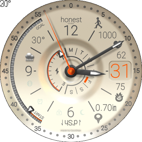 HONEST_d'sh(dish) original watch