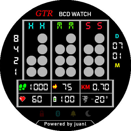 BCD - Decimal codificado en binario (sin ayuda de lectura)