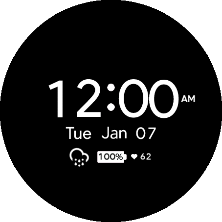 Minimal Google Sans (12h)