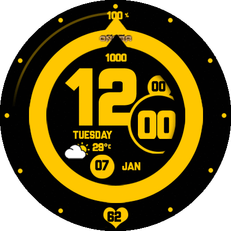 MAYA watchface
