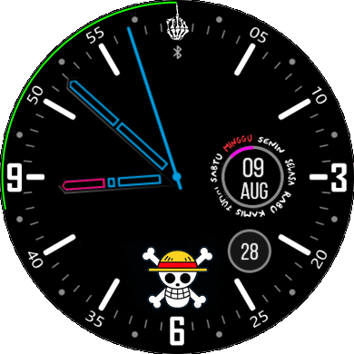 Jam Dek Trisboo - 01 (one piece)