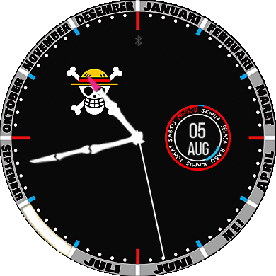 Jam Dek Trisboo - 02 (one piece)