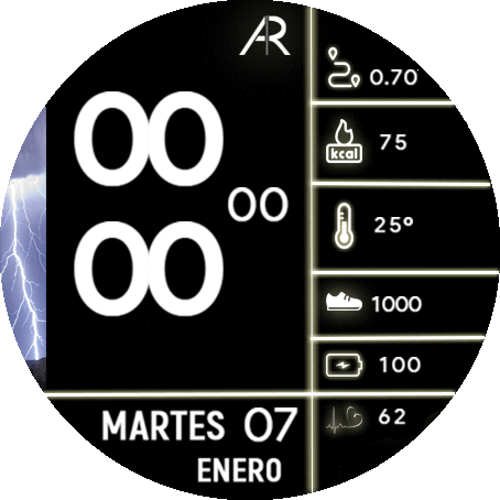 Esfera tiempo Cambiante AR