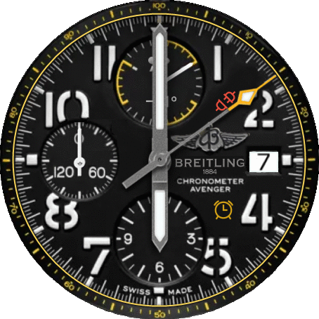 Breitling night mission black