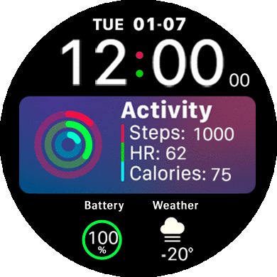 Siri Watch face_42mm