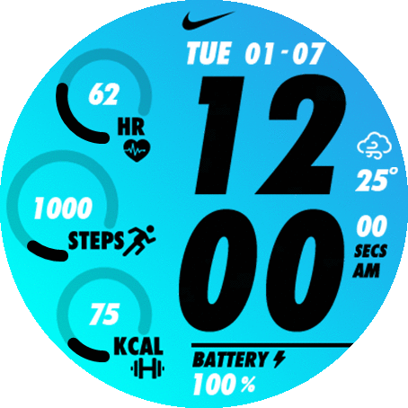 Nike Energy Blue edition_47mm