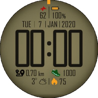 tatical marrom gtr42mm