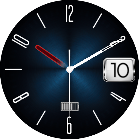 аналоговый цыферблат