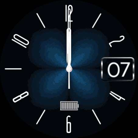 аналоговый цыферблат