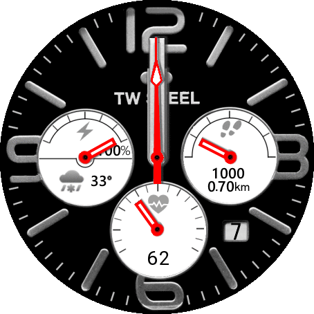 TW Steel Black Chronograph