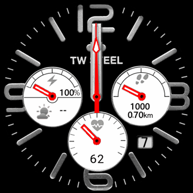 TW Steel Black Chronograph 42