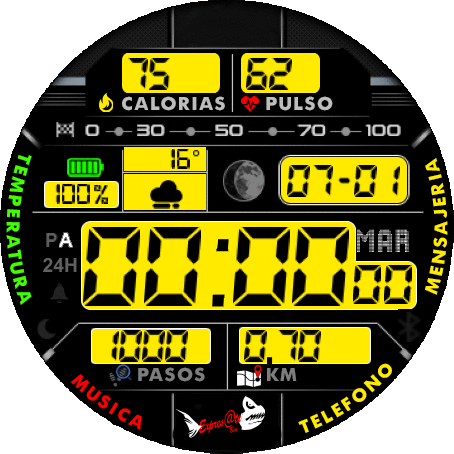 Esfera deportiva amarilla