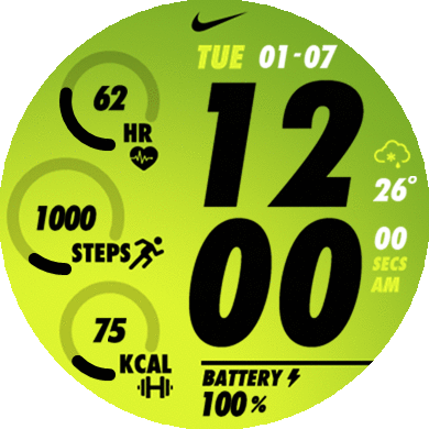 Nike Energy lime_42mm