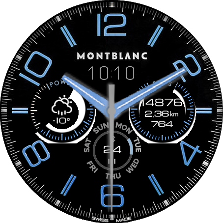 Montblanc Blue