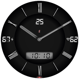 гибридный циферблат