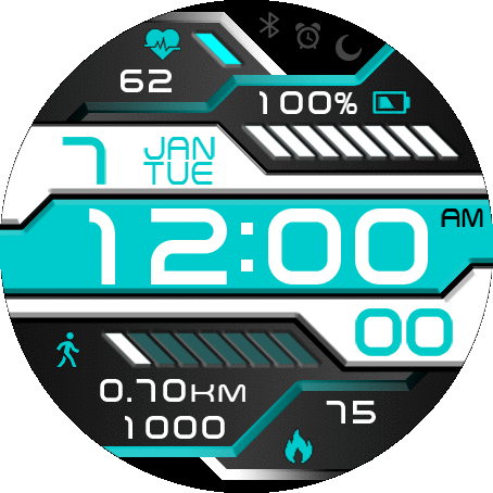 MAZwhitered turquoise