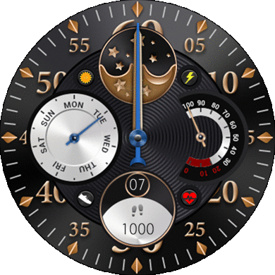 noite e dia gtr 42mm