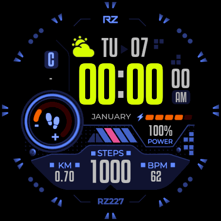 RZ227 - Blue Revised