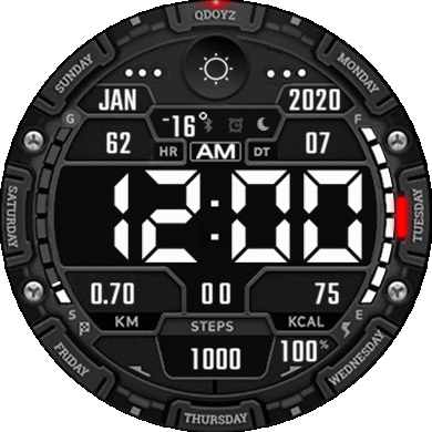 Black Taurus Tough 2 gtr42mm