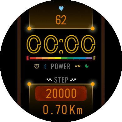 YELLOW AMAZFiT 42MM pro6