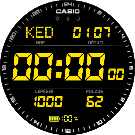 Casio HUN Yellow