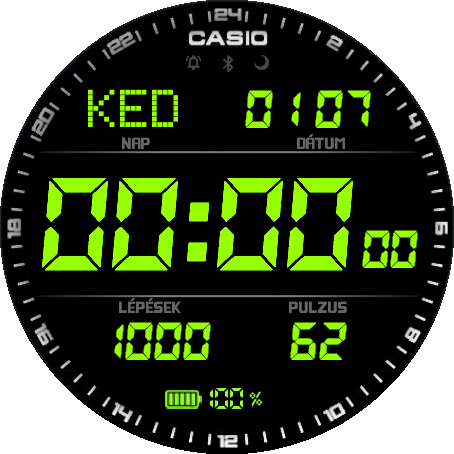 Casio HUN Green