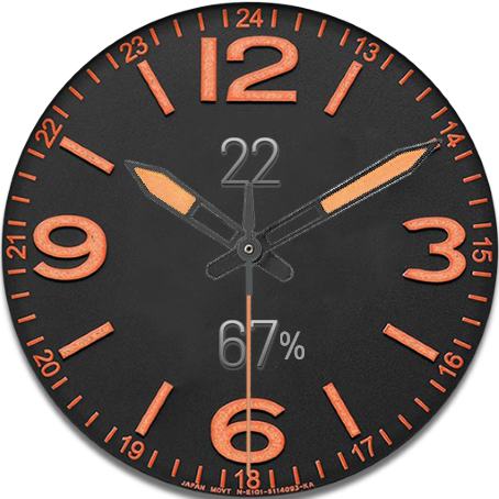 аналоговый циферблат