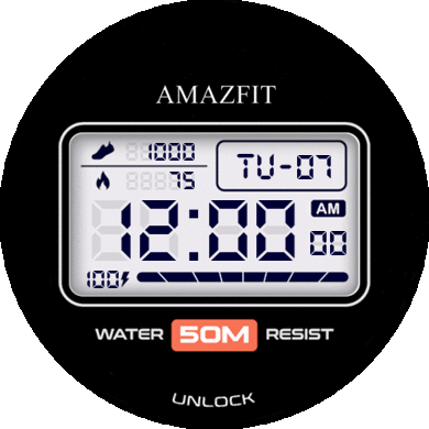 amazfit black 42mm