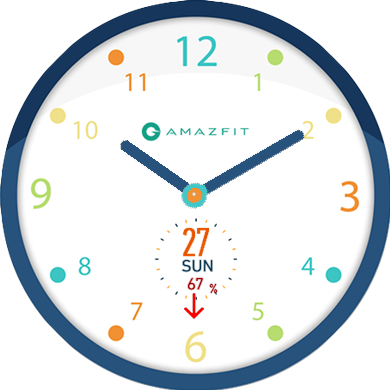 Colorful Watch face GTR 42mm